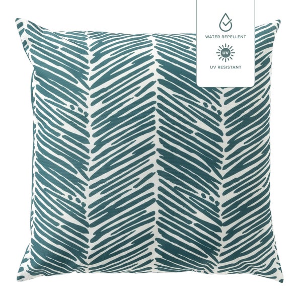 Dean Outdoor Kissen - 45x45 cm Grün - Mit Reißverschluss