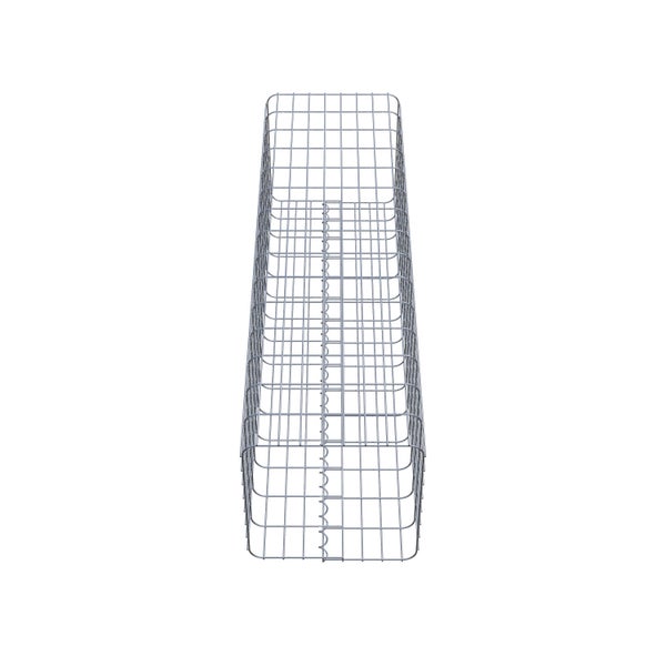 Gabionensäule 42 x 42 cm, MW 5 x 10 cm eckig - Höhe: 1,50 m
