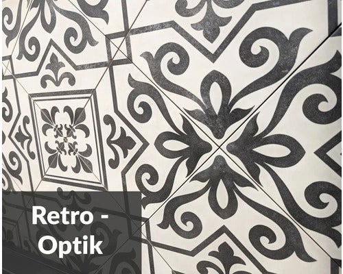 Fliesen mit Retro Muster