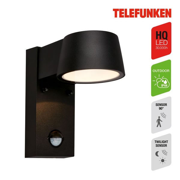 Wandlampe Außen Außenleuchte Außenbeleuchtung Bewegungsmelder Dämmerungssensor