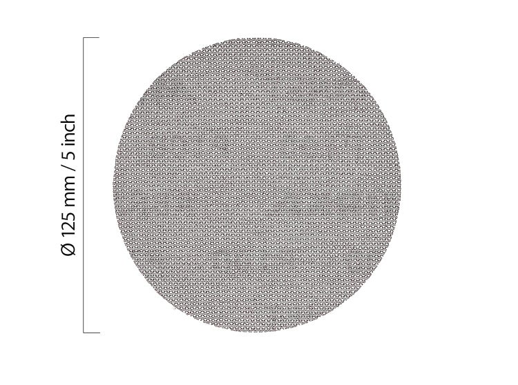 Mirka Abranet Netzschleifscheiben Ø 125 mm Klett / Mix-Pack 5 von jeder Körnung 80, 120, 180, 240, 320, 400, 600 / 35 Stk / Für alle 125mm Exzenterschleifer und Schleifmaschinen