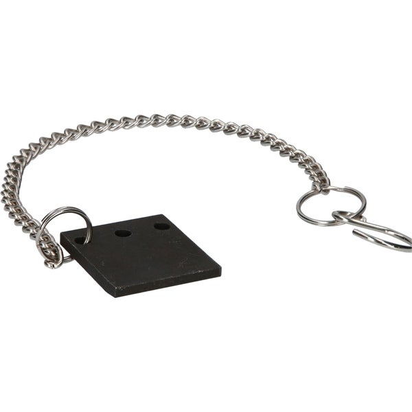 Toilettendeckelgewicht mit Kette und Haken