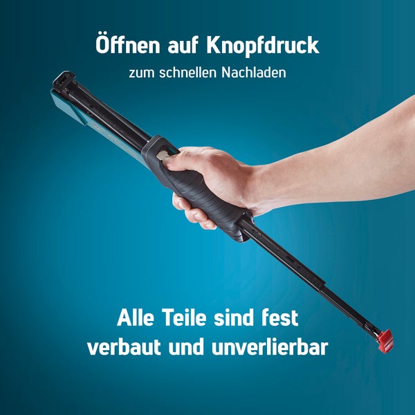 Novus Tools Hammertacker J-044, 6–12 mm Typ G, Premium-Tacker geeignet für Flachdrahtklammern mit Prallplatte für Oberflächenschutz 030-0453