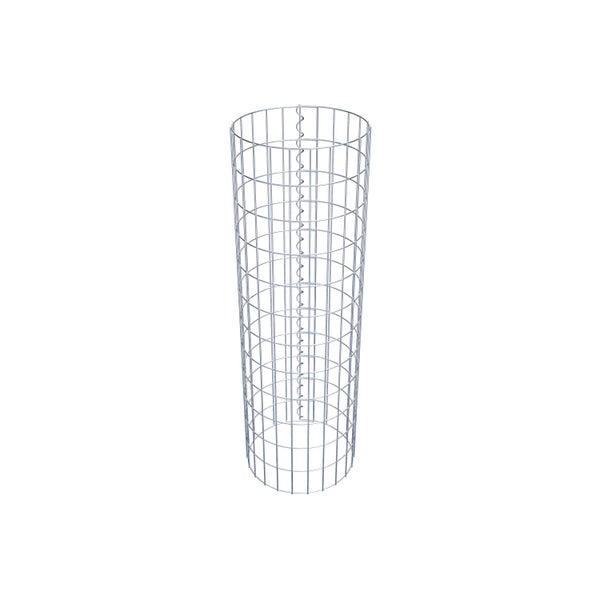 Gabionensäule Durchmesser 37 cm, MW 5 x 10 cm rund - Höhe: 1,20 m