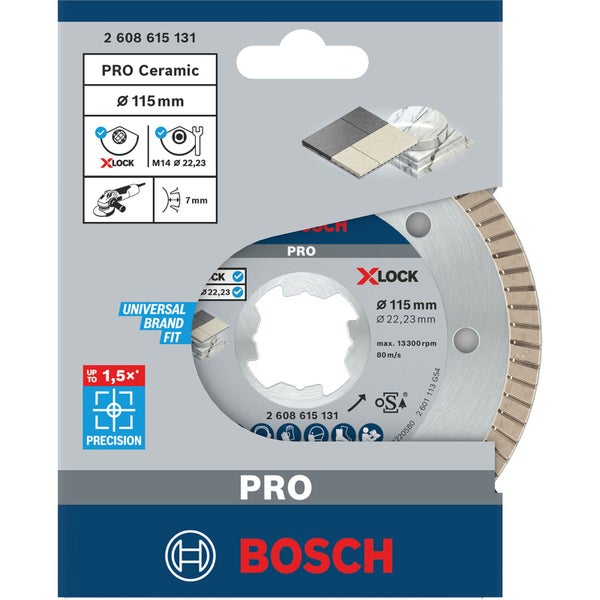 Bosch Pro Ceramic Trennscheibe, Durchmesser 115 mm