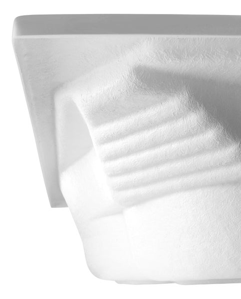 Calmwaters® Eckbadewanne 150x150 cm mit Sitz, Acrylwanne Curved Wellness, Duo-Badewanne für zwei Personen, Sitzbadewanne, Maße 150 x 150 cm, Eck-Badewanne in Weiß - 02SL3015