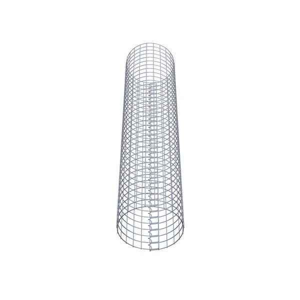 Gabionensäule Durchmesser 37 cm MW 5 x 5 cm rund - Höhe: 170 cm