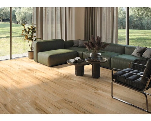 Wand- und Bodenfliese Aretino honey 24x150x0,85cm