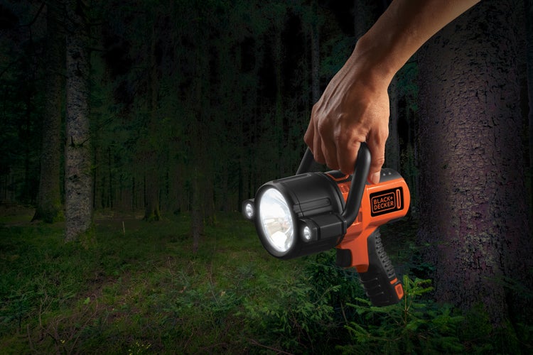 Black und Decker SLV2 LED Kompakt Taschenlampe, 750 Lumen, Lampe Wasserdicht