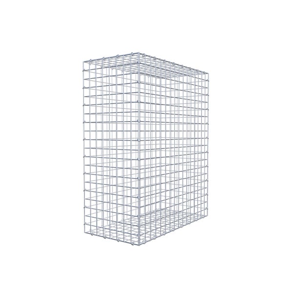Gabione 100 cm x 80 cm x 40 cm (L x H x T), Maschenweite 5 cm x 5 cm, C-Ring
