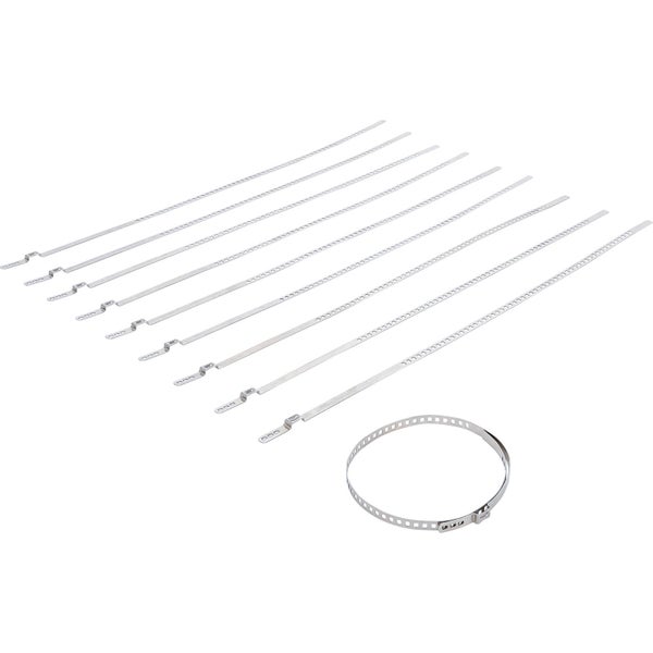 BGS Achsmanschetten-Schellen-Satz Edelstahl rostfrei 7 mm 50 - 120 mm 10tlg. - 70328