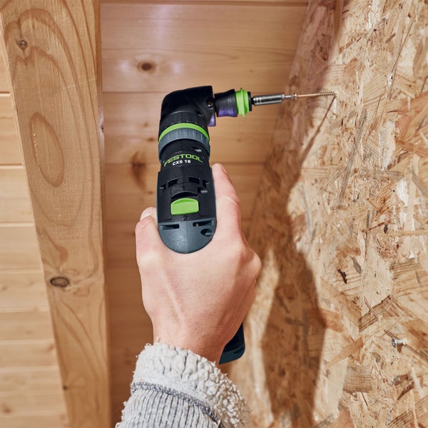 Festool Akku-Bohrschrauber CXS 18 C 3,0-Set / 2x 3,0 Ah Akku + Ladegerät im Systainer - 576884