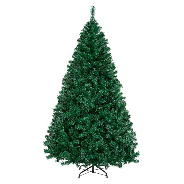 Yaheetech 183 cm Künstlicher Weihnachtsbaum mit Faltsystem , Grün