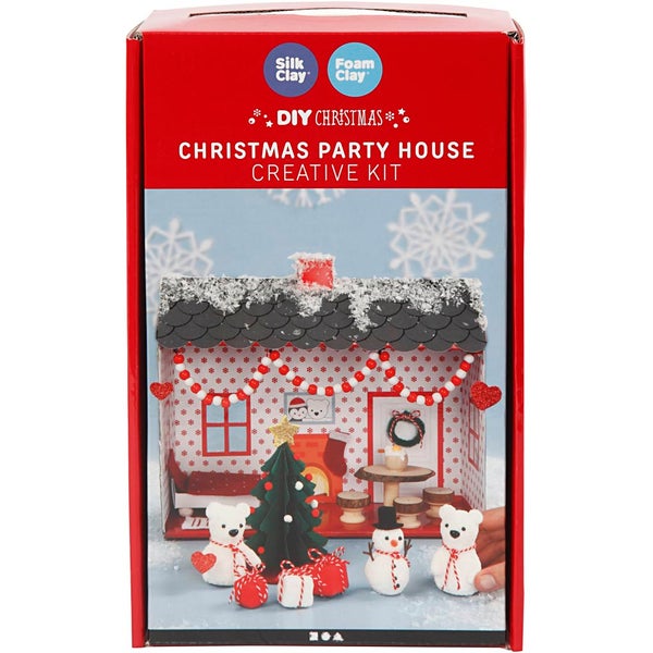 Creativ Company DIY Sets Dekoartikel Weihnachtshaus, 1 Set