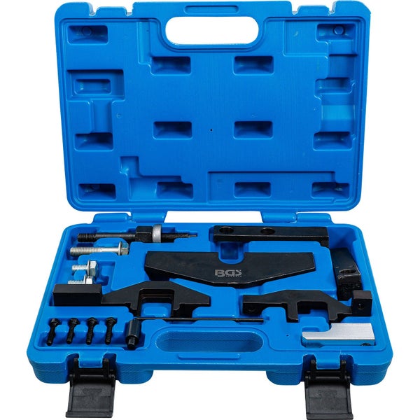 Steuerketten-Werkzeugsatz im blauen Koffer