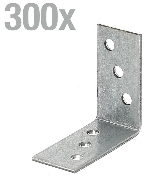 Winkelverbinder aus Metall zur Holzverbindung, 300 Stück