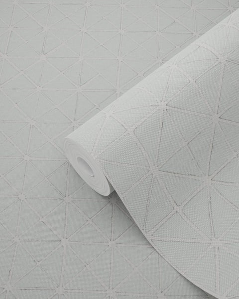 Tapetenrolle mit geometrischem Muster