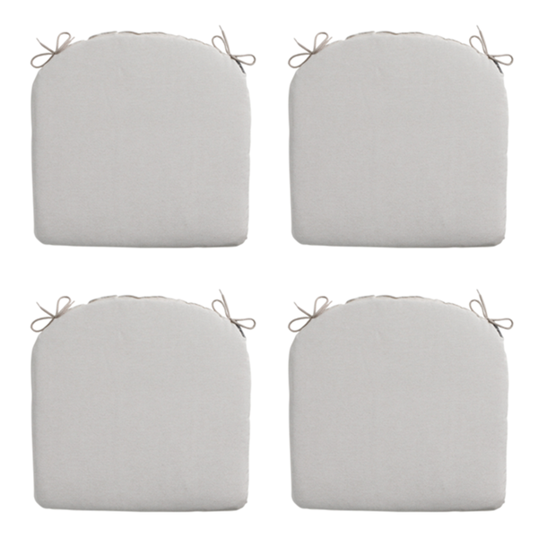 Sitzkissen Panama Leinen - Ca. 46x48 cm - 4er-Set