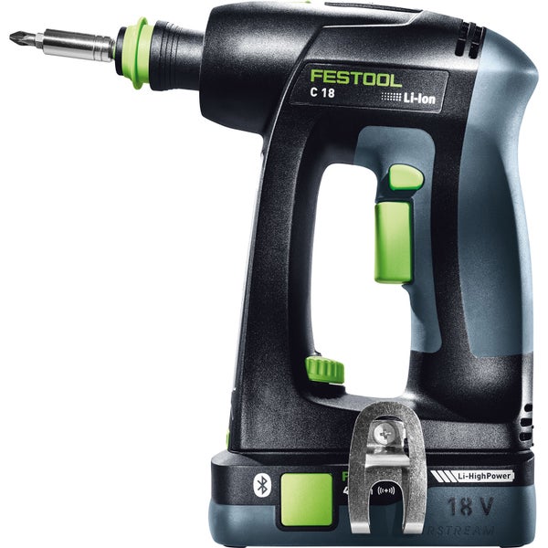 Festool Akku-Bohrschrauber C 18 HPC 4,0 I-Set / 2x 4,0 Ah Akku + Ladegerät + Zubehör im Systainer- 577617