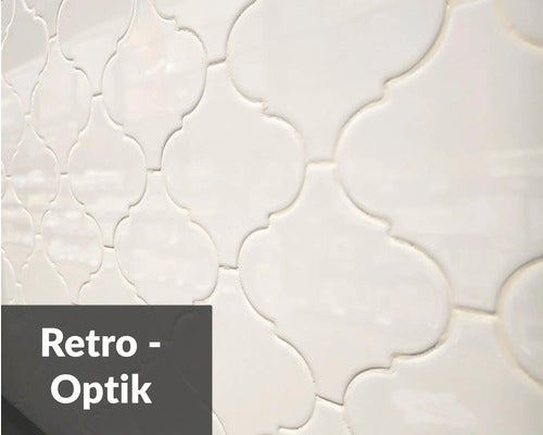 Wandfliesen im Retro Look