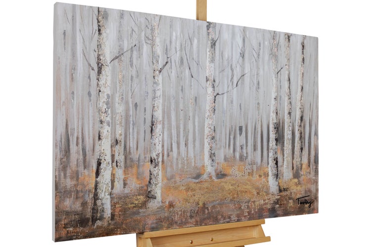 Handgemaltes Gemälde Acrylfarbe 120x80cm Braun