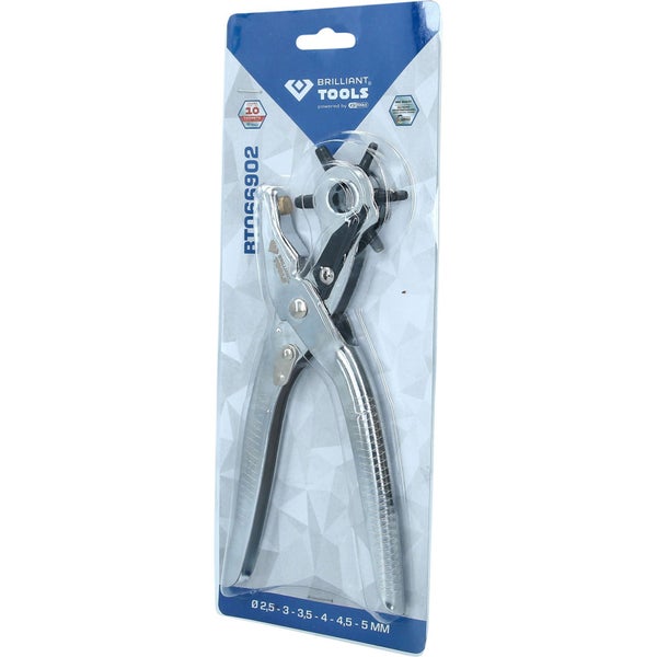 Brilliant Tools Revolverlochzange in Verpackung
