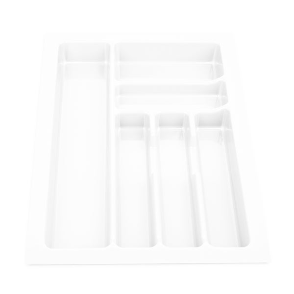 Besteckkasten aus Kunststoff mit Facheinteilung