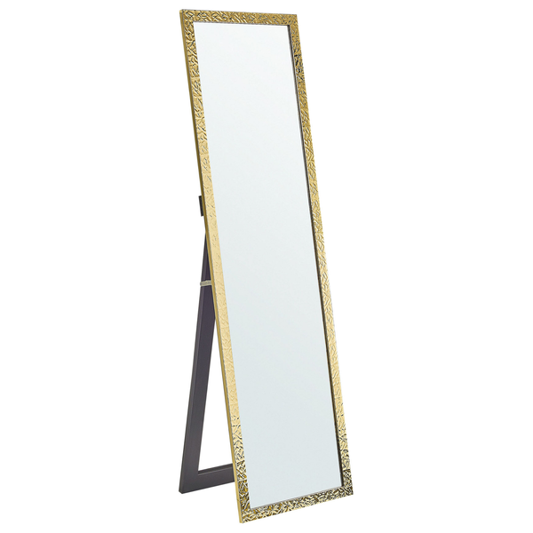 Standspiegel BRECEY 140 cm Gold