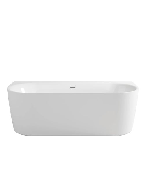 Calmwaters Vorwand-Badewanne 180x80 cm Komplettset Seamless Comfort, fugenloses Design, vormontiert mit Schürze & Ablaufgarnitur, Made in EU, Acryl, 02SL6220