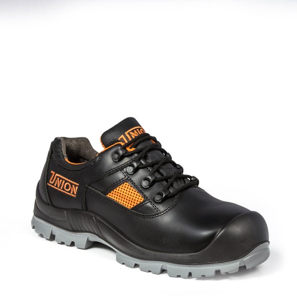 Schwarzer Sicherheitsschuh von Union
