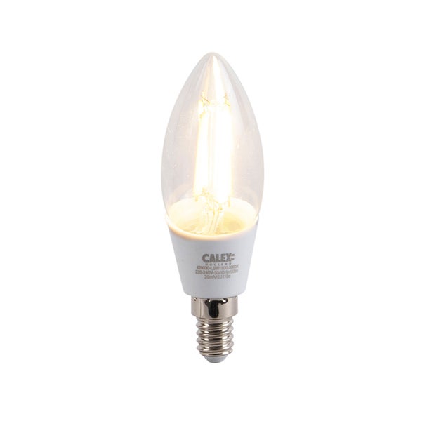 Calex LED Lampe in Kerzenform mit E14 Fassung