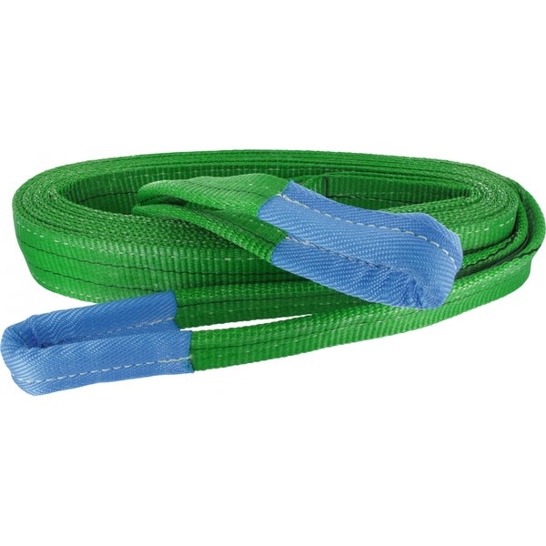 Triuso Hebeband PES 2-lagig grün 2 to/6,0 m Breite 60 mm - 1 Stück