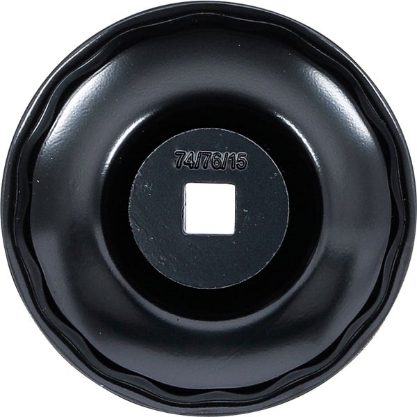 BGS Ölfilterschlüssel 15-kant Ø 74 - 76 mm für Audi / Ford / Mercedes-Benz / Opel / VW - 1039-74-76