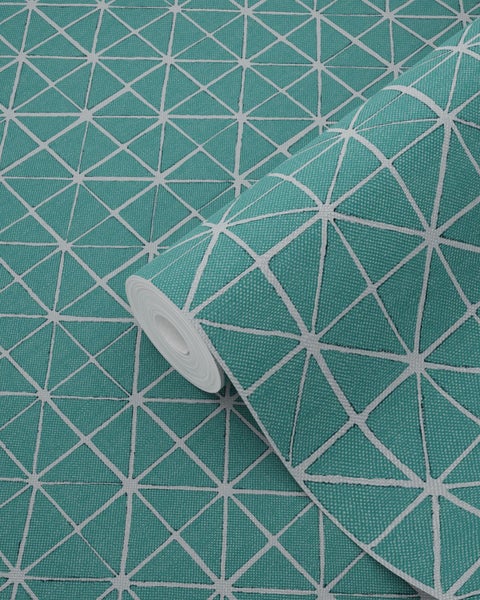 Tapetenrolle mit Dreiecksmuster