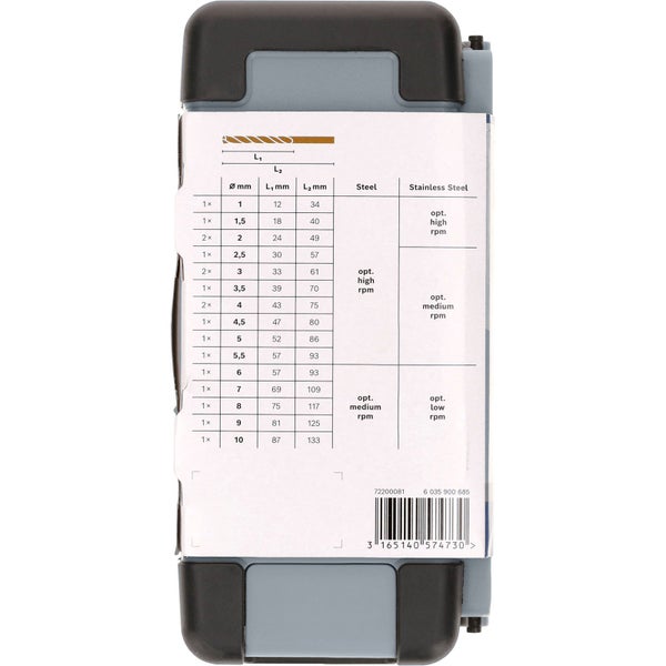 Bohrer-Set mit verschiedenen Größen