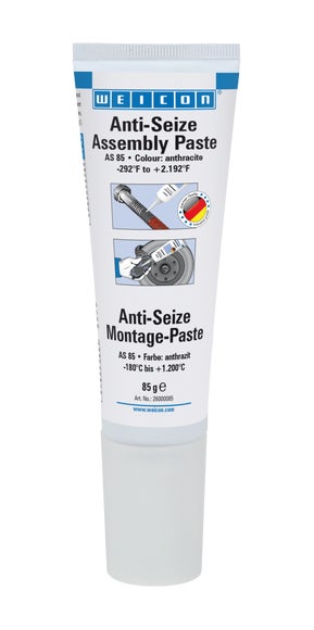 WEICON Anti-Seize Montagepaste|Schmier- und Trennmittelpaste|85 g|anthrazit
