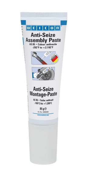 WEICON Anti-Seize Montagepaste | Schmier- und Trennmittelpaste | 85 g | anthrazit