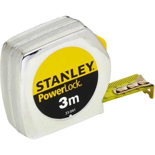 Stanley Bandmaß Powerlock Metall 3m/12,7mm