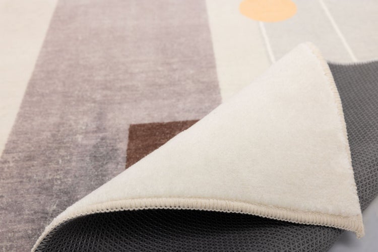 Farbenfrohe weiche Badematte Ariella Bunt 70x120 cm