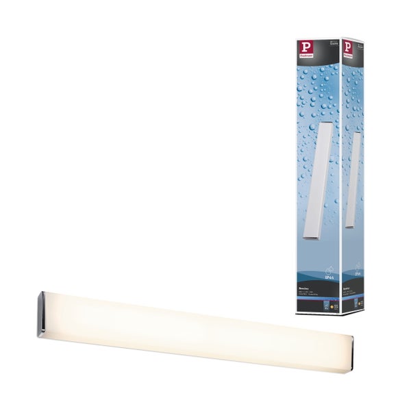 Selection Bathroom LED Wandleuchte Nembus IP44 3000K 600lm 230V 9W Chrom
