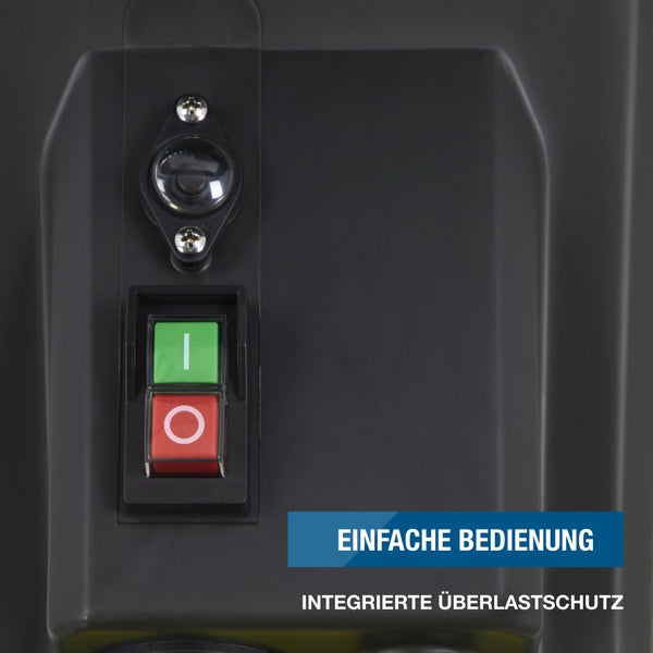 HYUNDAI Elektro-Gartenhäcksler GH25040E (2.500W, 40 mm Aststärke, Fangsack, Messerhäcksler)