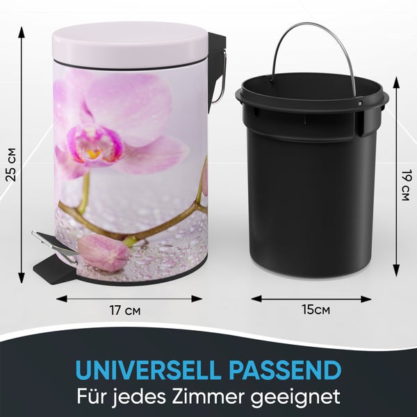 Sanilo Kosmetikeimer 3L mit Absenkautomatik Blooming