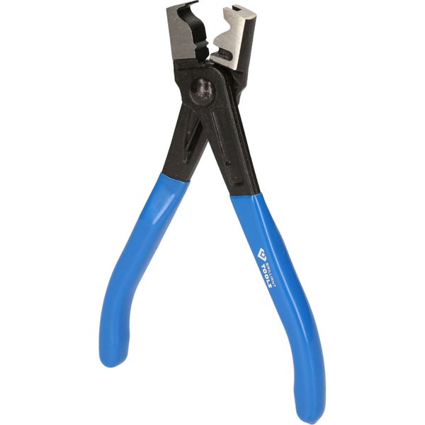 Bremsleitungsklemmenzange mit blauen Griffen