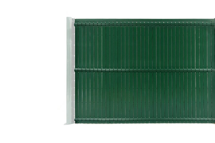 PVC-Sichtschutzlamellen-Set 4m CINTO H.150cm Grün