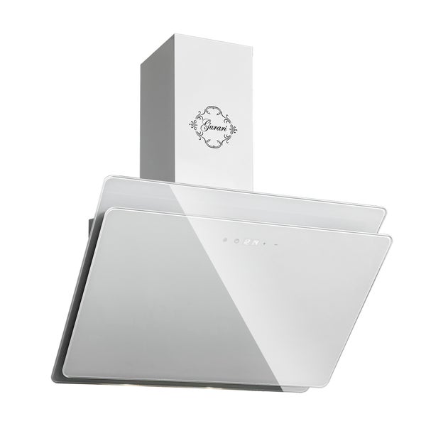 Wandhaube Gurari mit Touch Control Bedienfeld und digitaler Anzeige