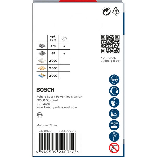 Informationen und Sicherheitsvorkehrungen für Bosch Werkzeug