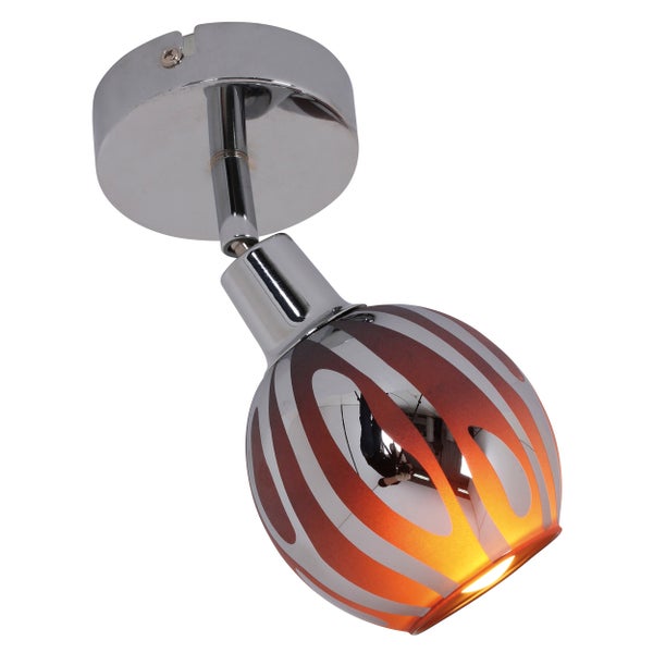 Deckenleuchte mit beweglichem Spot und Muster