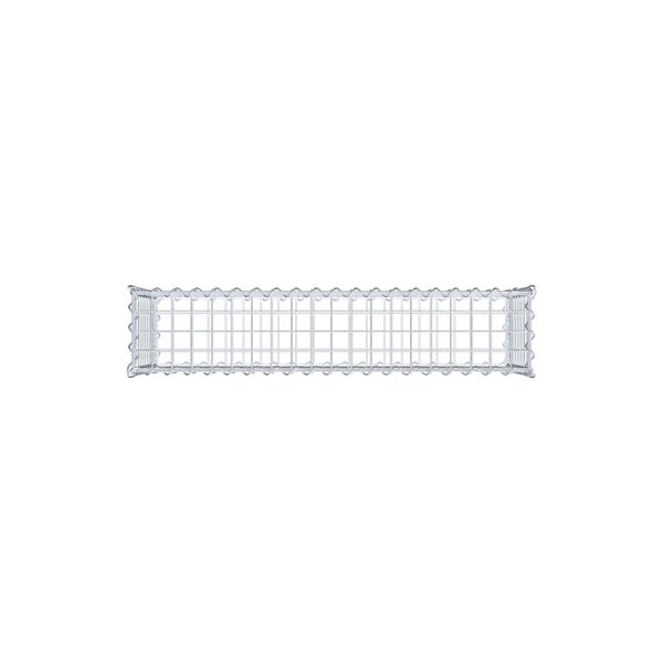 Gabione 100 cm x 40 cm x 20 cm (L x H x T), Maschenweite 5 cm x 5 cm, Spirale