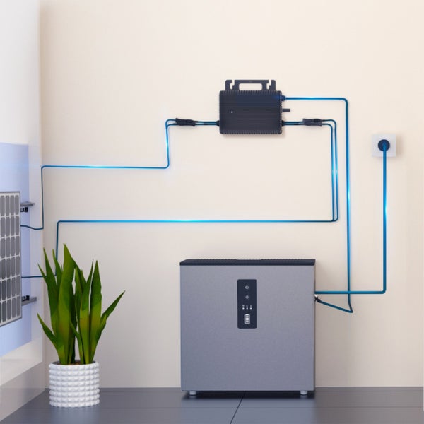 Hoymiles MS-A2 Solarbatterie | 2.24 kWh | LiFePo4 | langlebig | AC-gekoppelt | inkl. Premium-Support