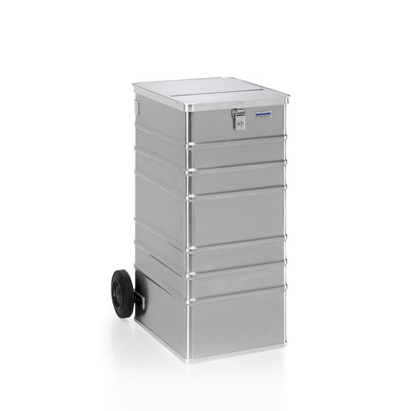 Aluminium Werkzeugkiste mit Rollen für den Transport